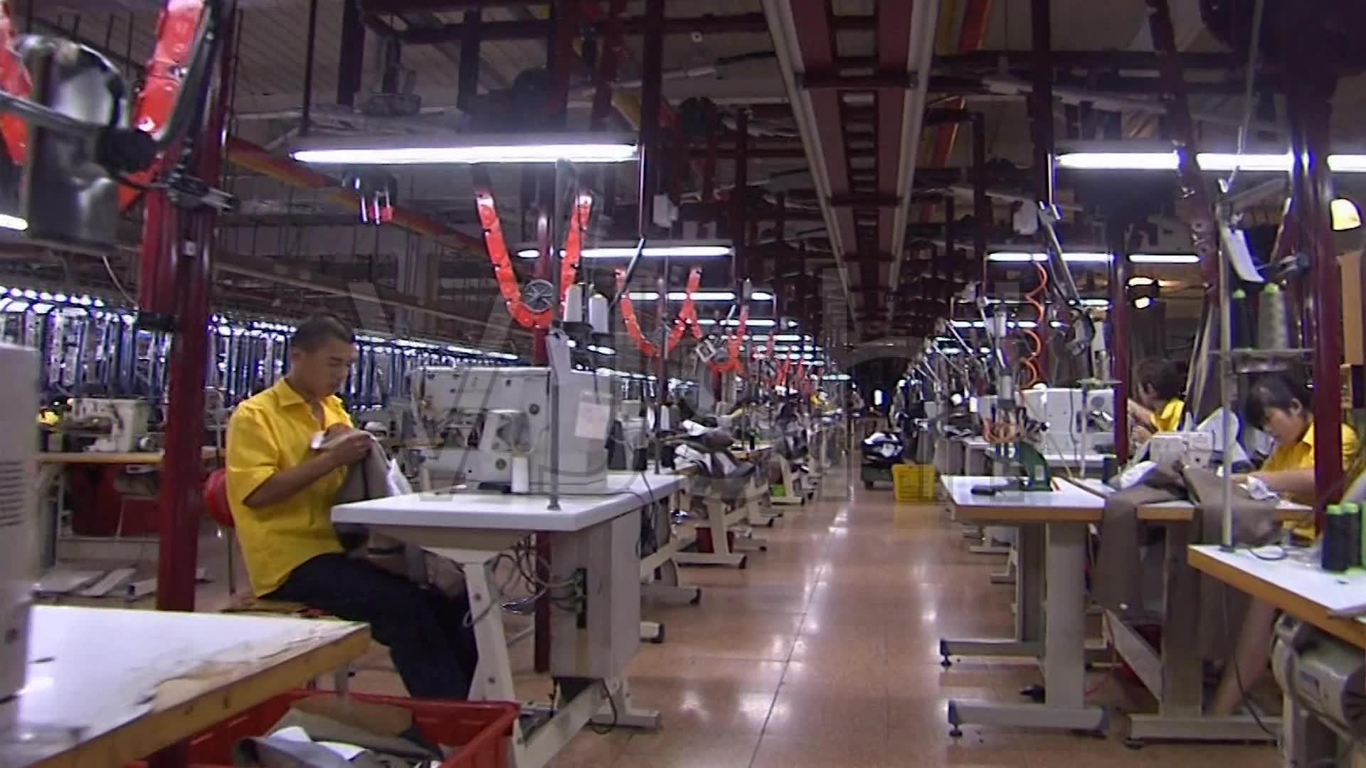 服裝生產車間實拍視頻_1920X1080_高清視頻素材下載(編號:166808)_實拍視頻