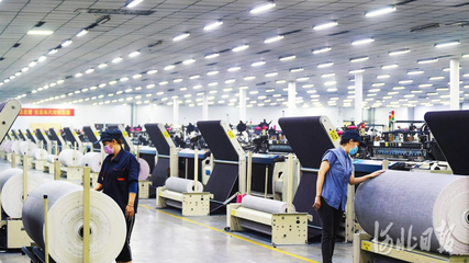 河北邢臺:外貿(mào)訂單生產(chǎn)忙